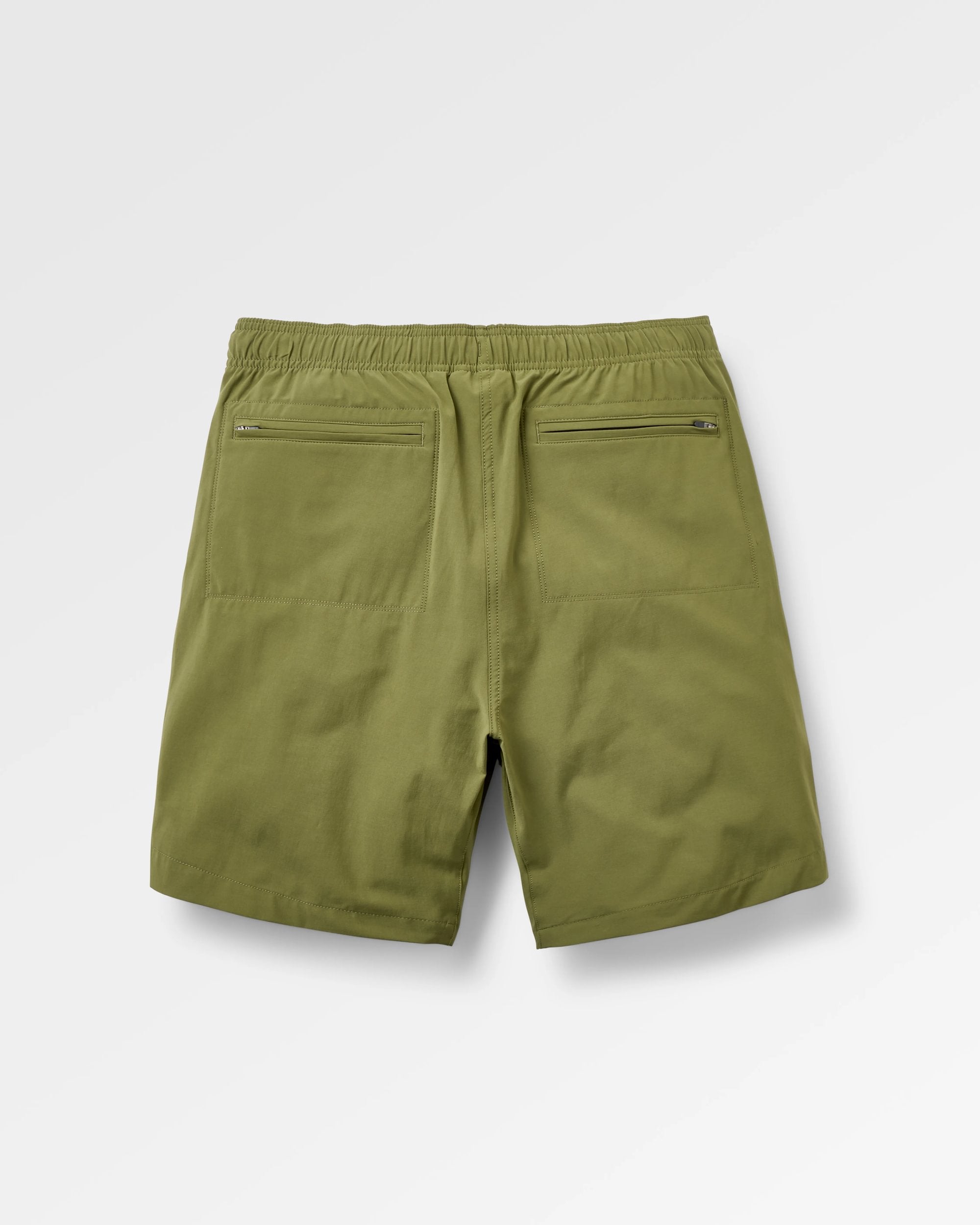 Traveller Organic All Purpose Short 2.0 - Khaki - Flatlay