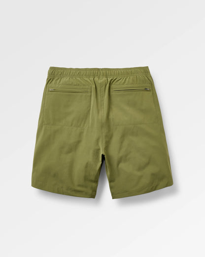 Traveller Organic All Purpose Short 2.0 - Khaki - Flatlay