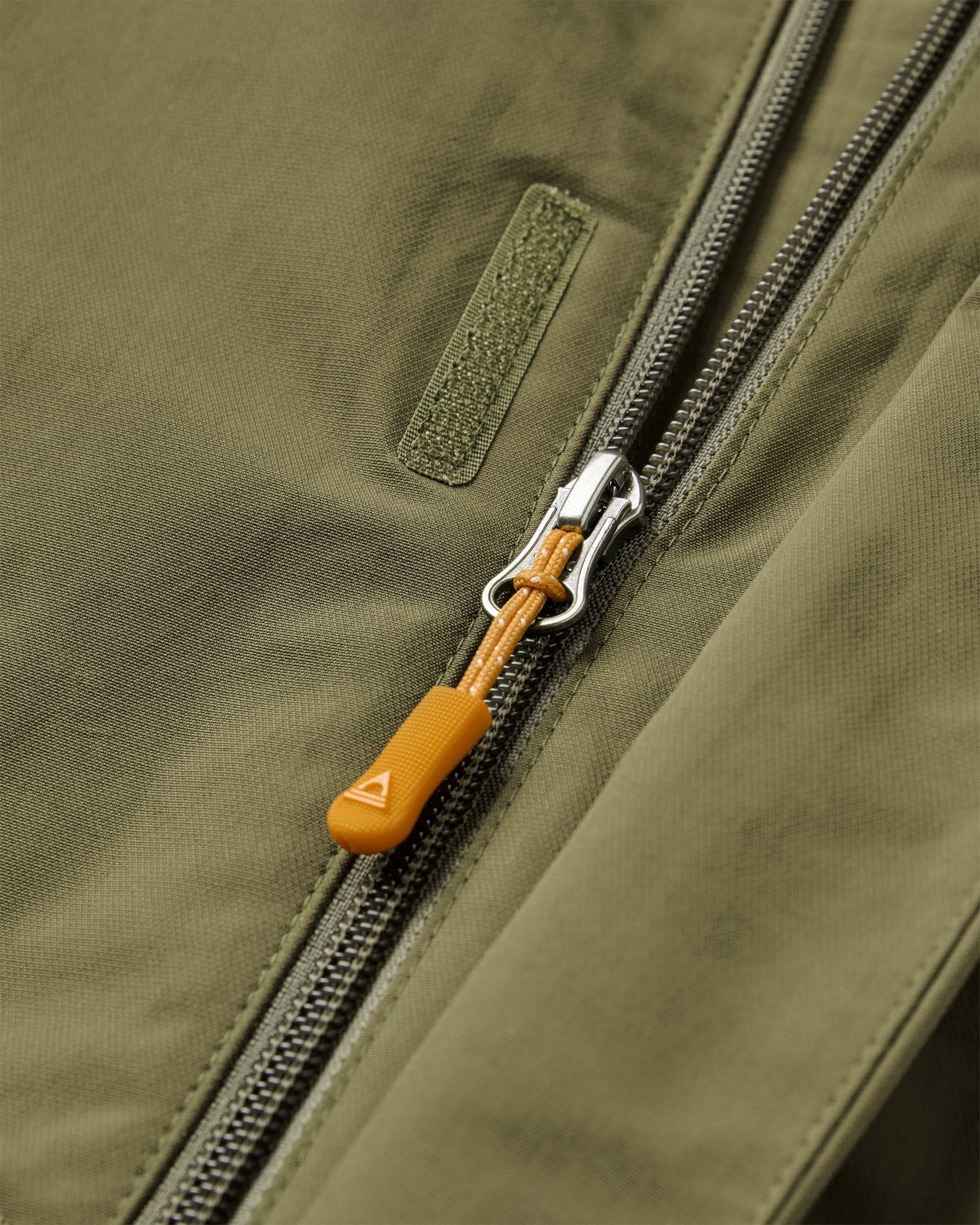 Overland Waterproof Jacket - Dark Olive - Flatlay