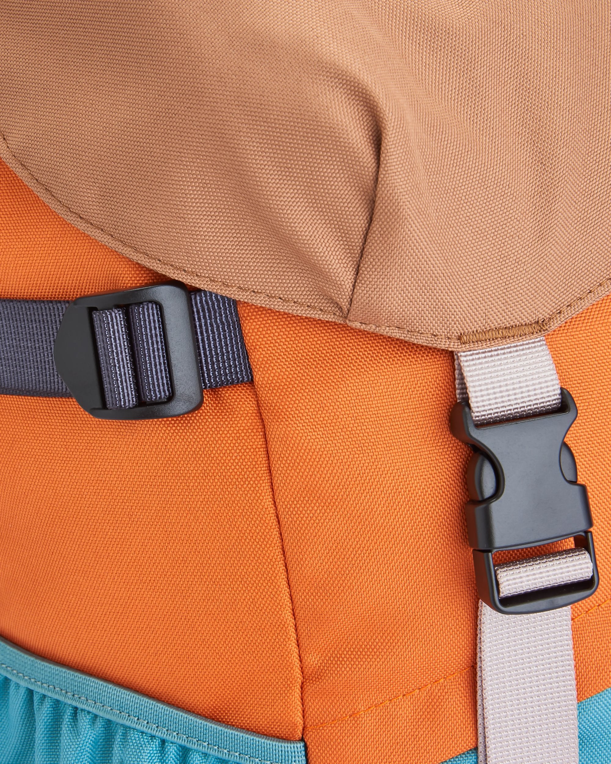 Boondocker Recycled 26L Backpack - Arctic/Retro Orange - Flatlay