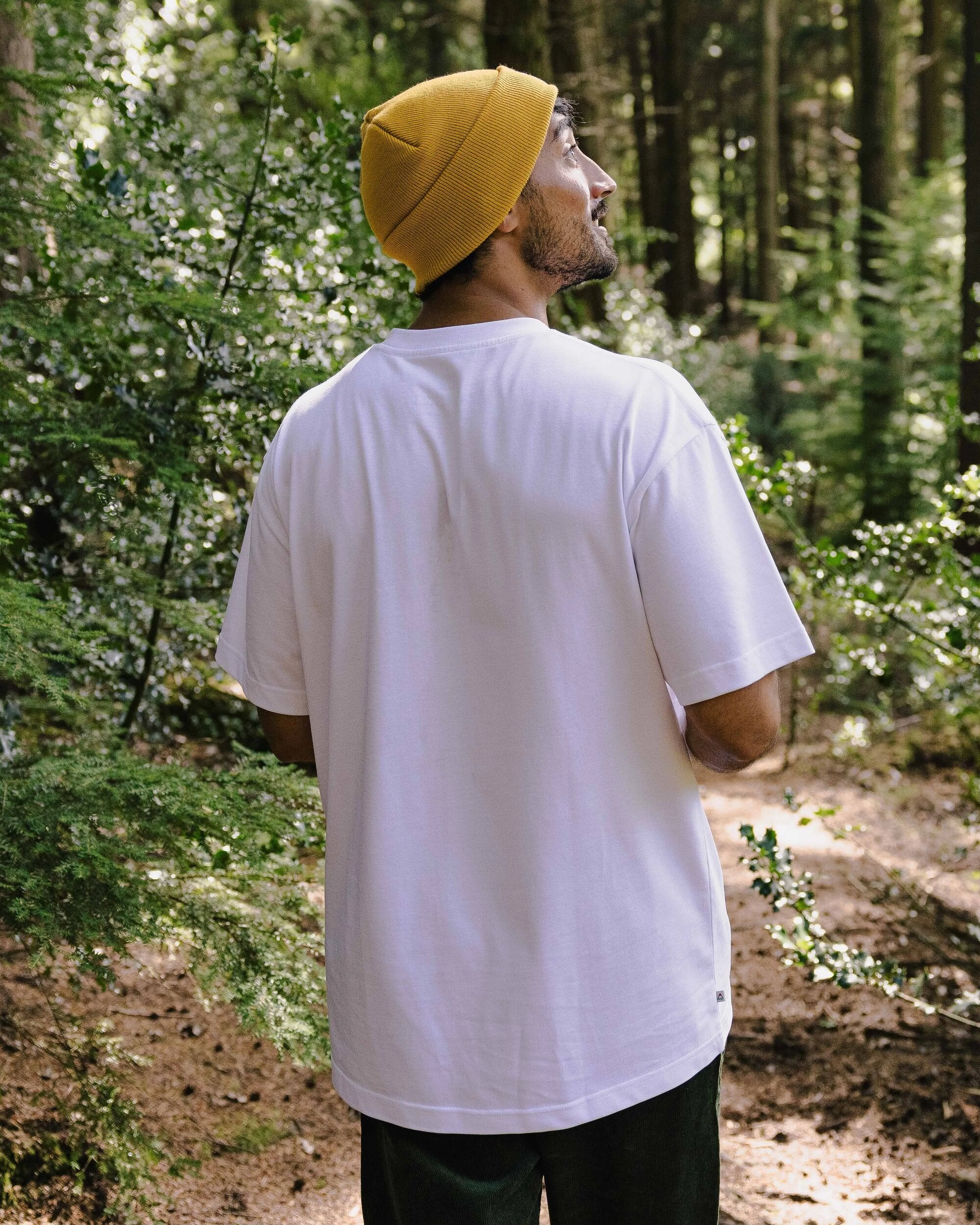 Vita Organic Relaxed Fit T-Shirt - White - Lifestyle