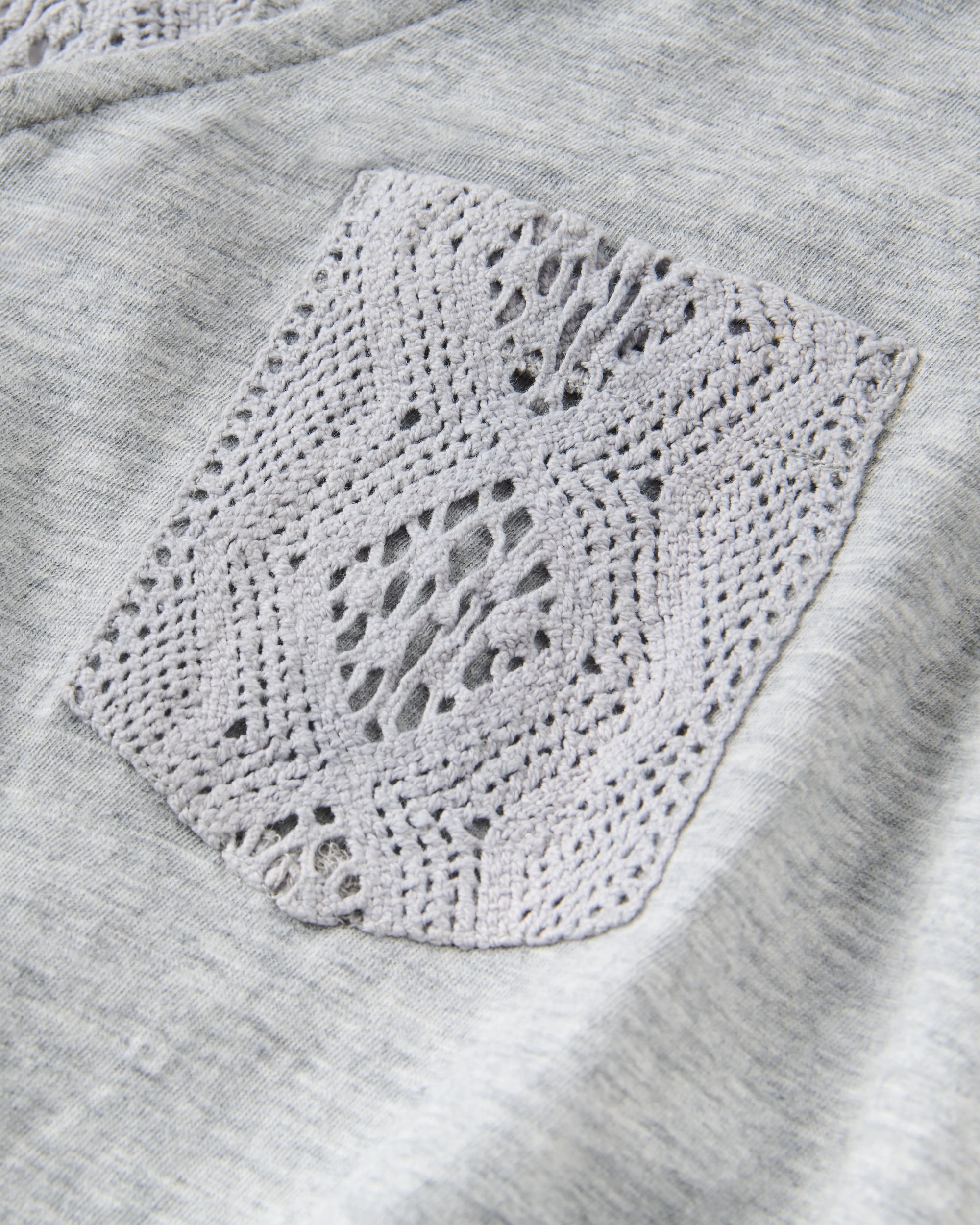 Rivergate Organic Cotton Maxi Dress 2.0 - Grey Marl - Flatlay