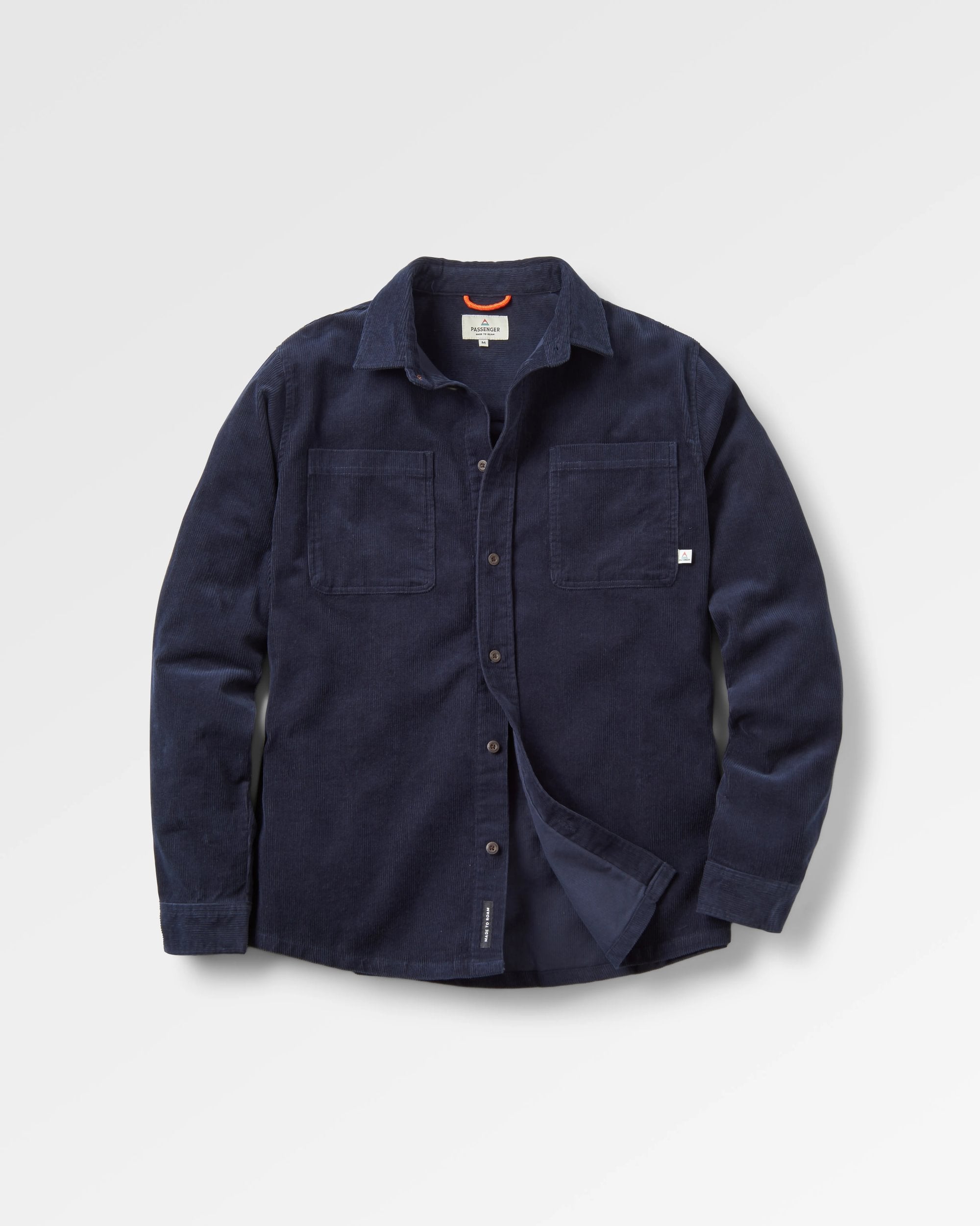 Backcountry Cord Shirt - Deep Navy - Flatlay