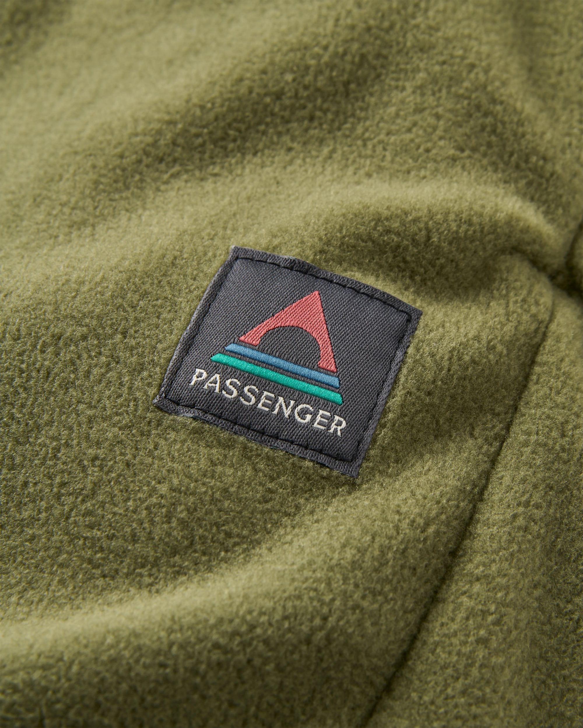 Woodland Polartec® Fleece Jogger - Khaki - Flatlay