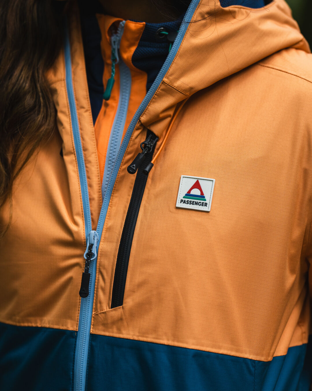 Terrain Insulated Water Resistant Jacket - Corsair Blue/ Apricot - Lifestyle