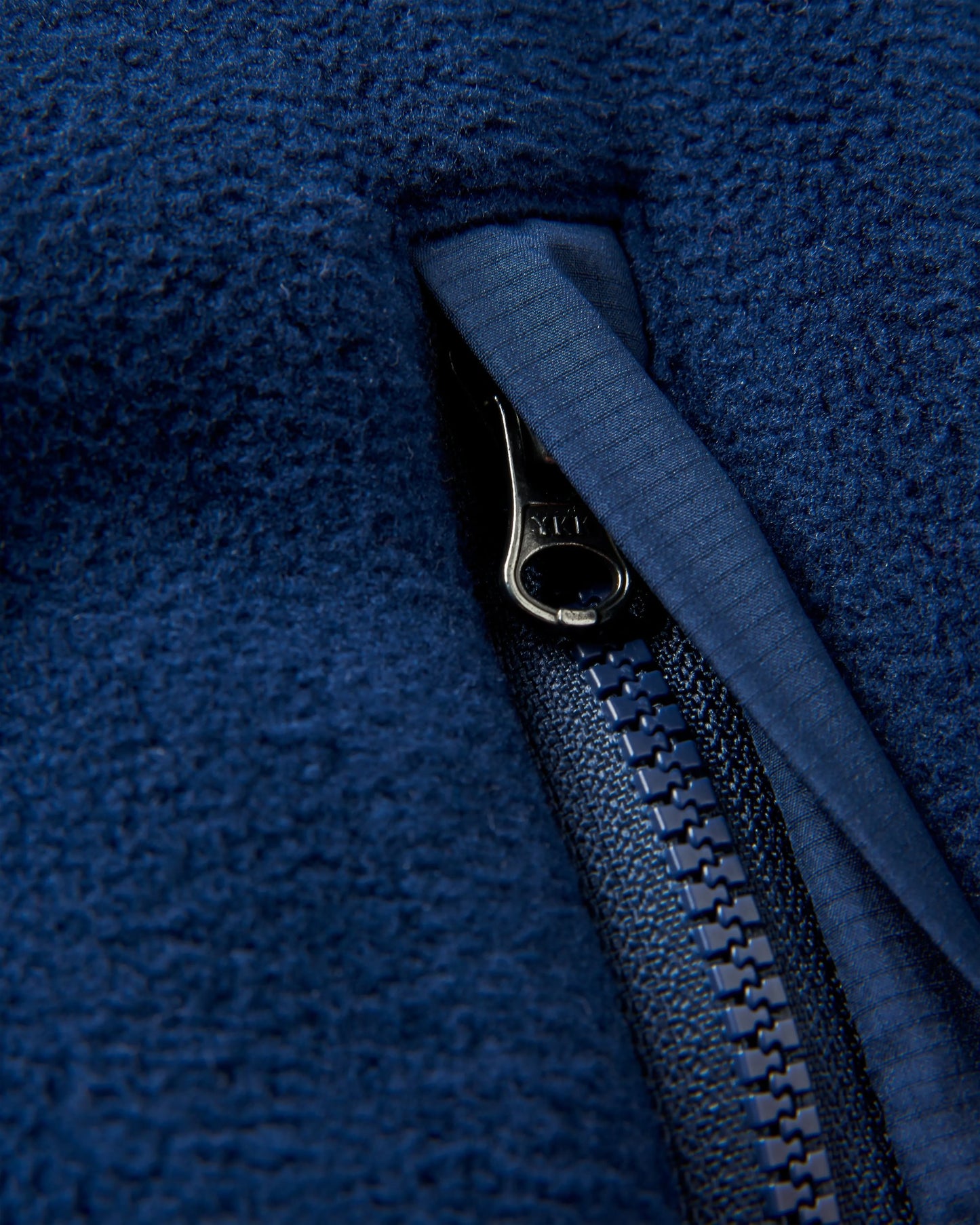 Ebb Recycled Polar Fleece - Rich Navy