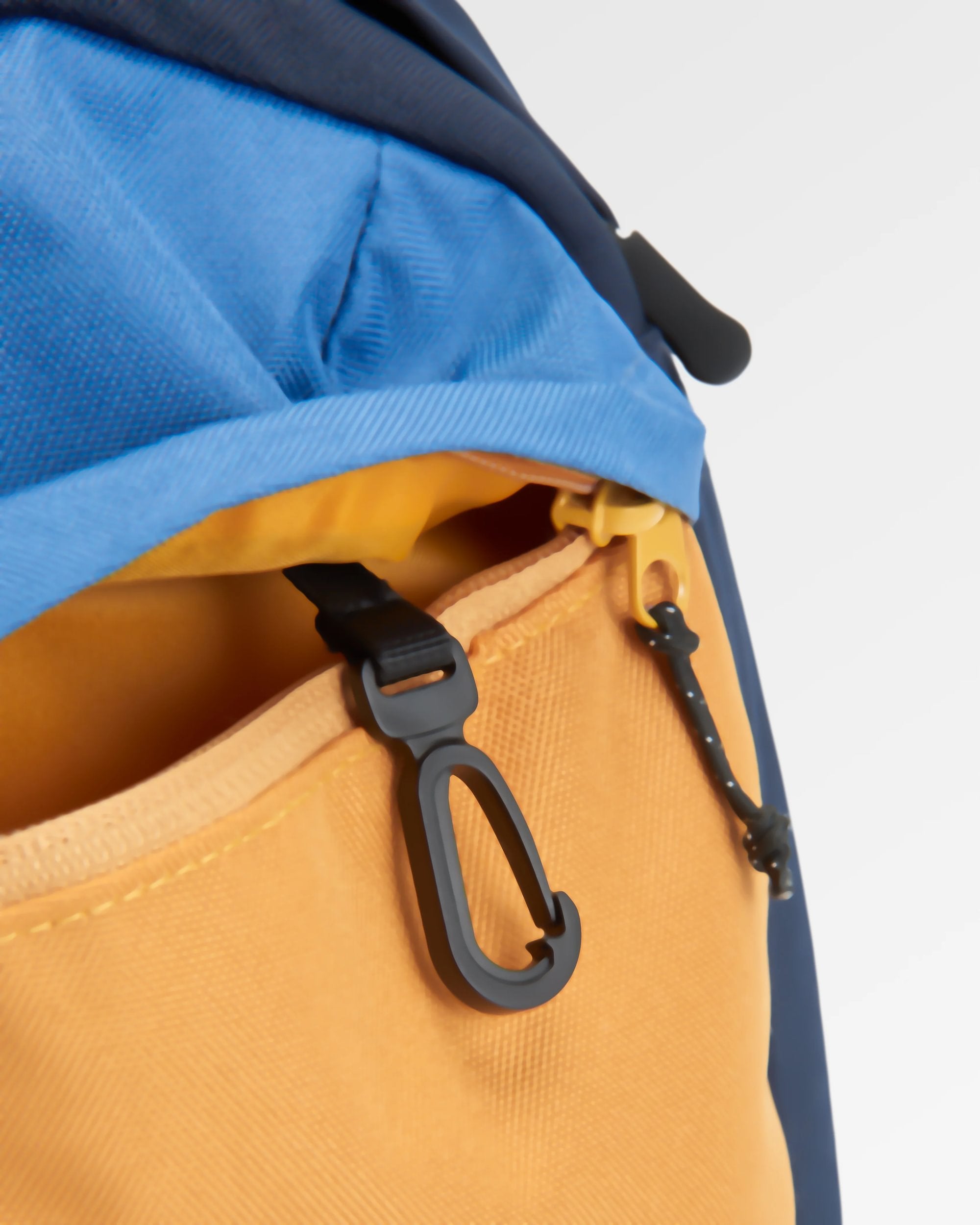 Boondocker Recycled Sling 8L - Honey/Dark Denim/Rich Navy - Flatlay