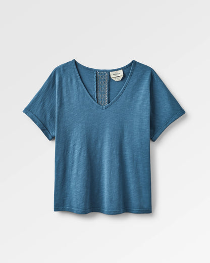 Rivergate T-Shirt - Dark Denim - Flatlay