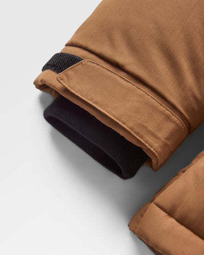 Grounded Insulated Jacket - Toffee - Flatlay