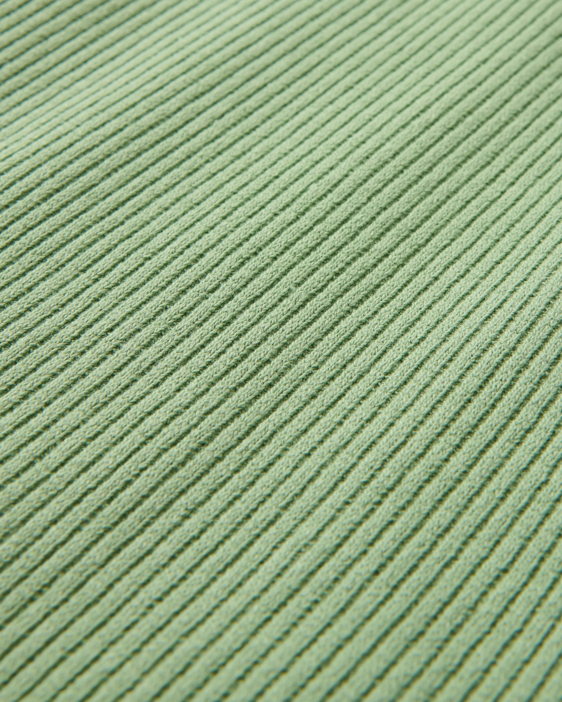 Atmos Ribbed Tank Vest - Stem Green - Flatlay