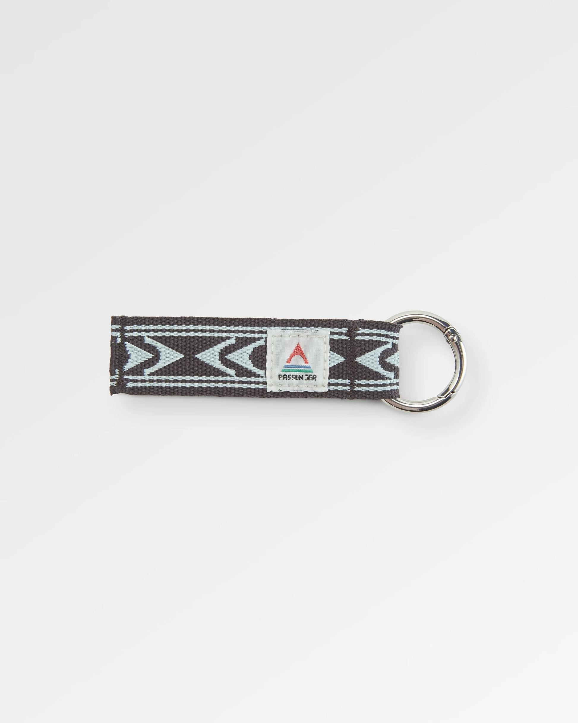 Travel Key Ring - Stepping Stone - Surf Spray/Charcoal