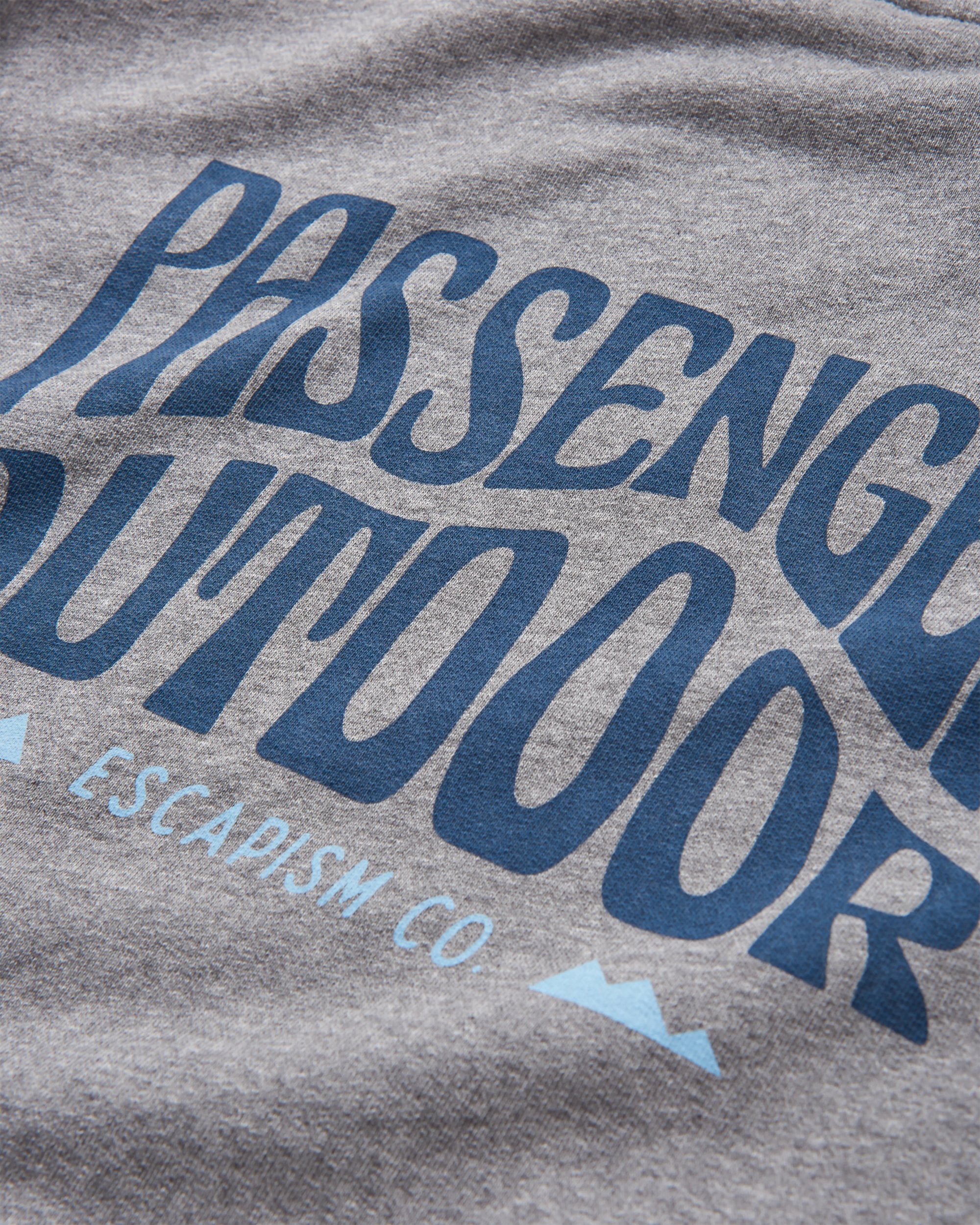 Yuca Recycled Cotton Sweatshirt - Dark Grey Marl - Flatlay