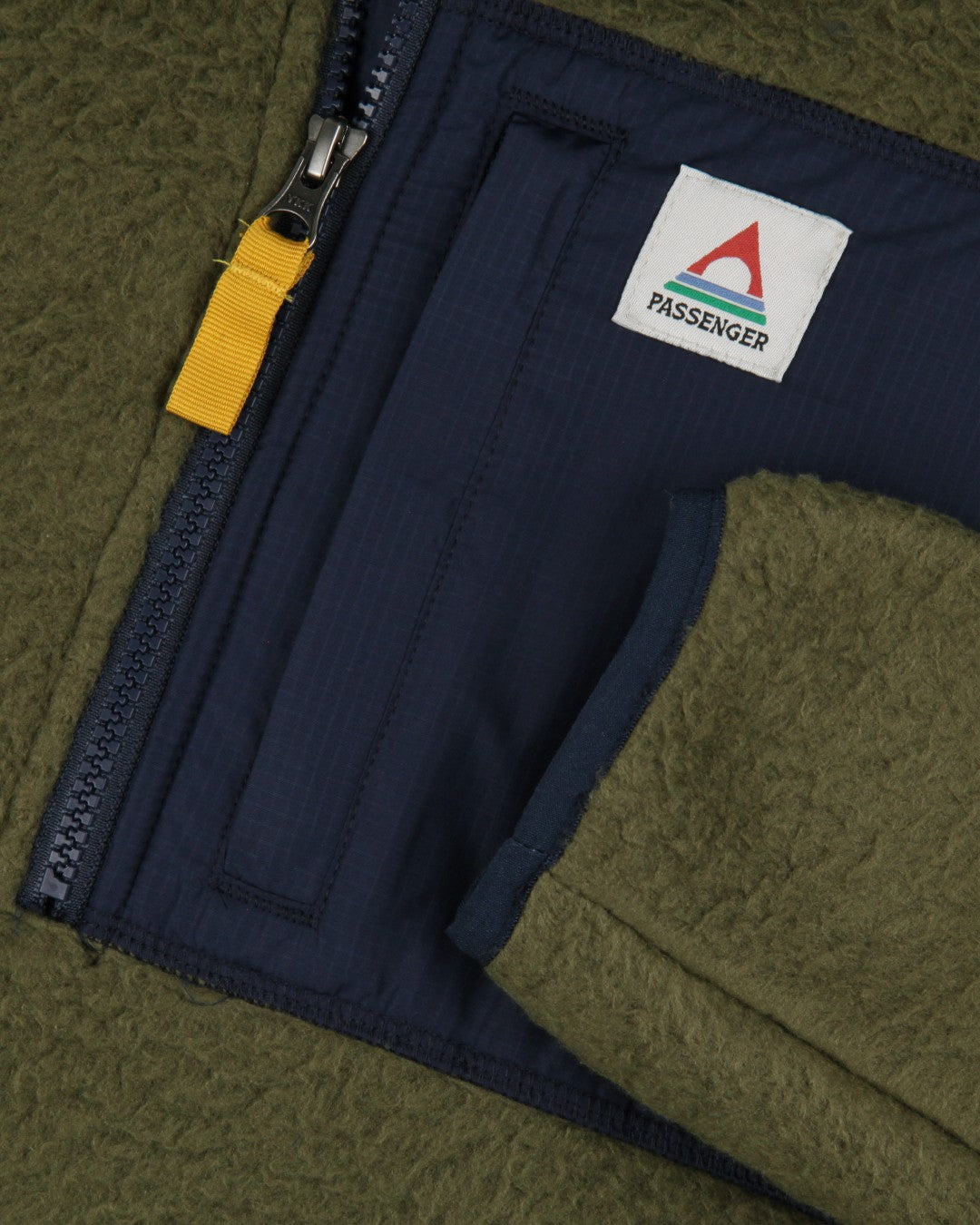 Offgrid 1/4 Zip Sherpa Fleece - Khaki