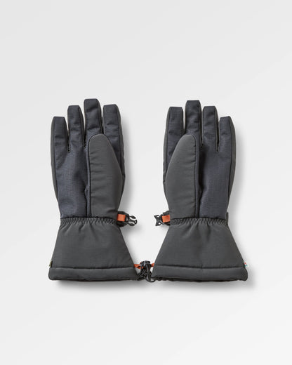 Snowscape Recycled Insulated Gloves - Black - Flatlay