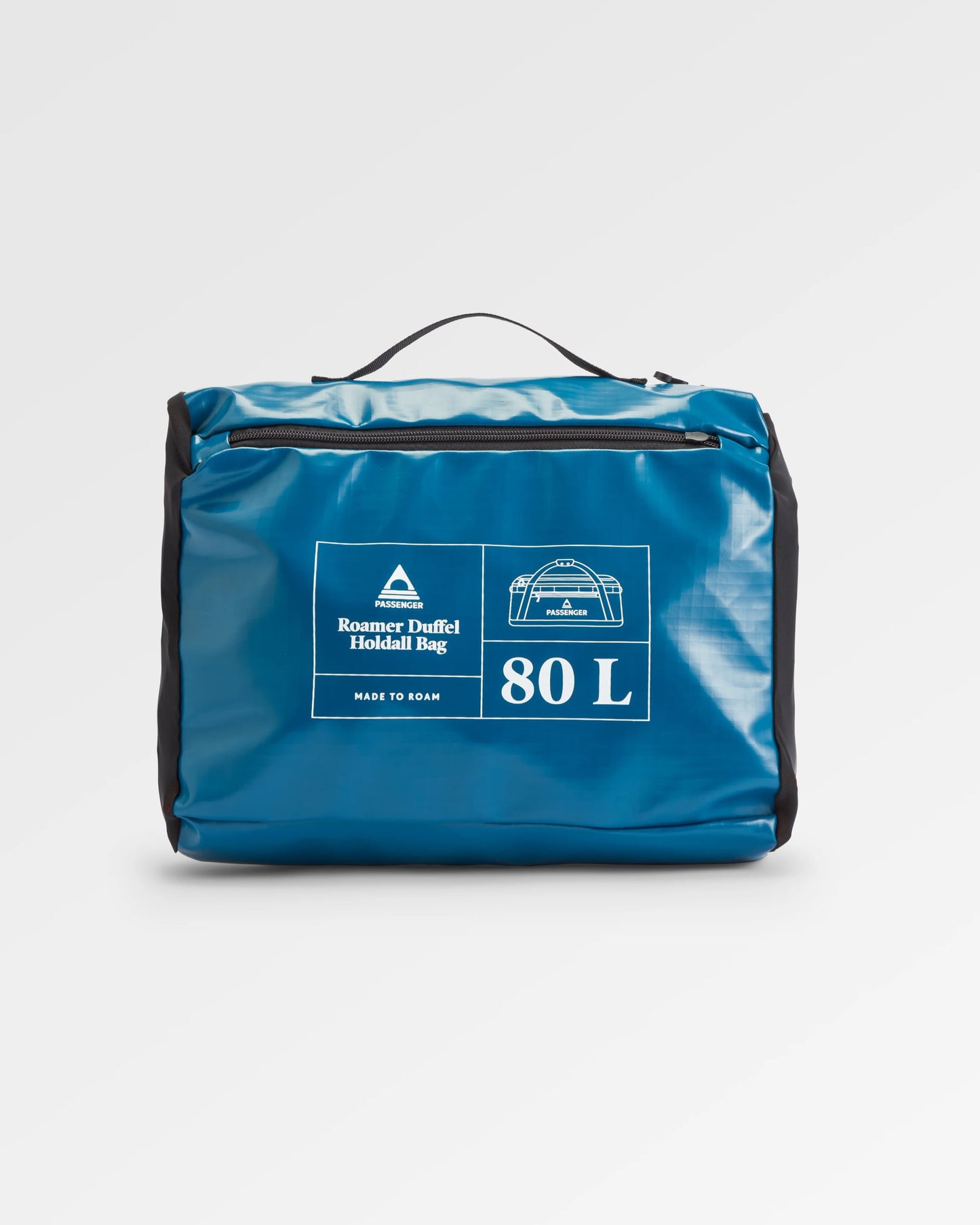 Roamer Recycled 80L Duffel Bag - Tidal Blue