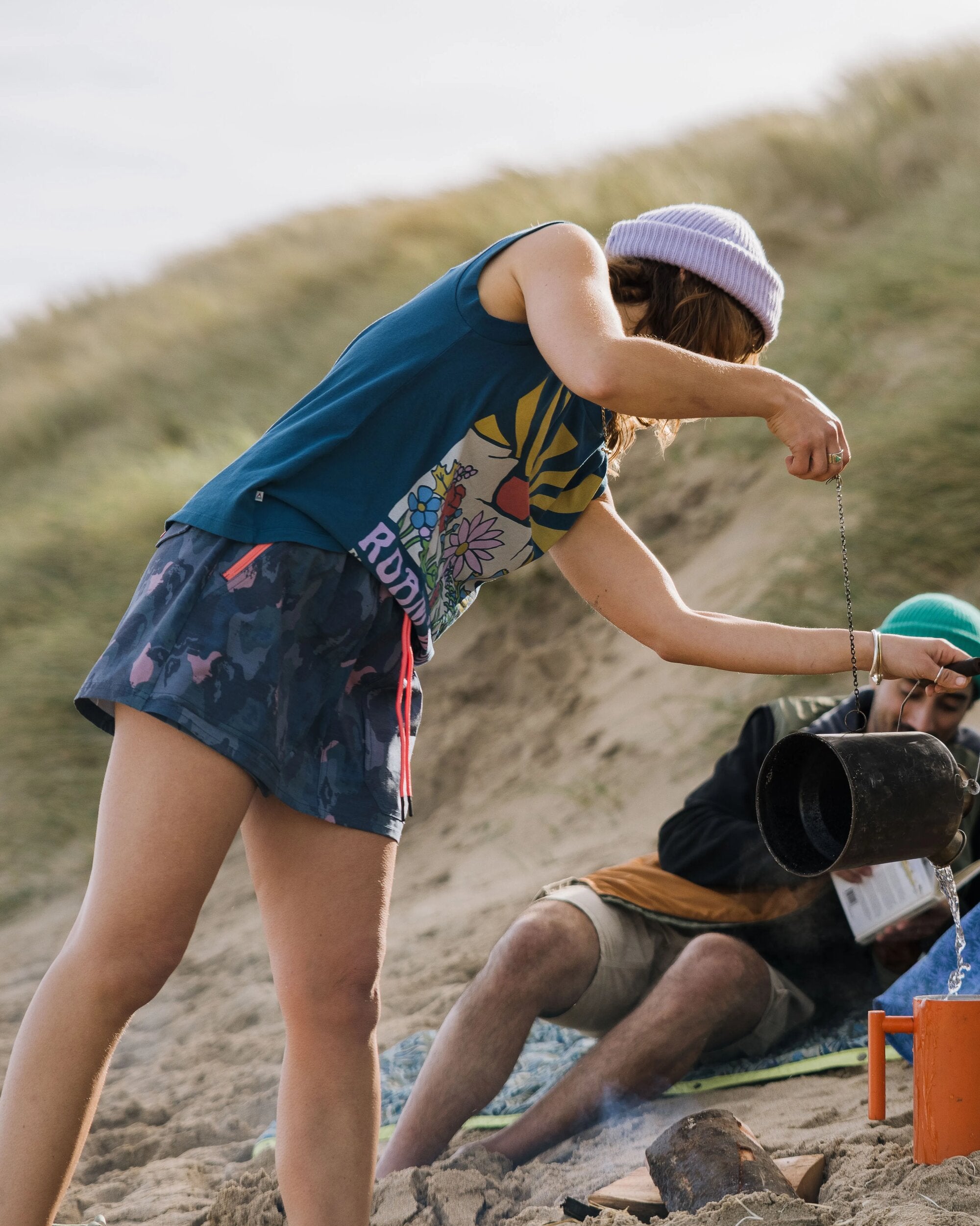 Wonderland Woven Skort - Sycamore Camo - 