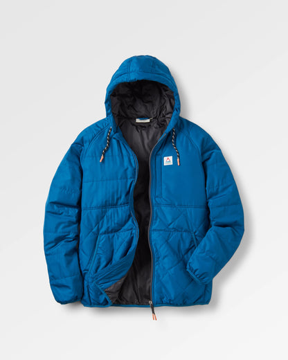 Dylan Recycled Insulated Full Zip Jacket - Tidal Blue