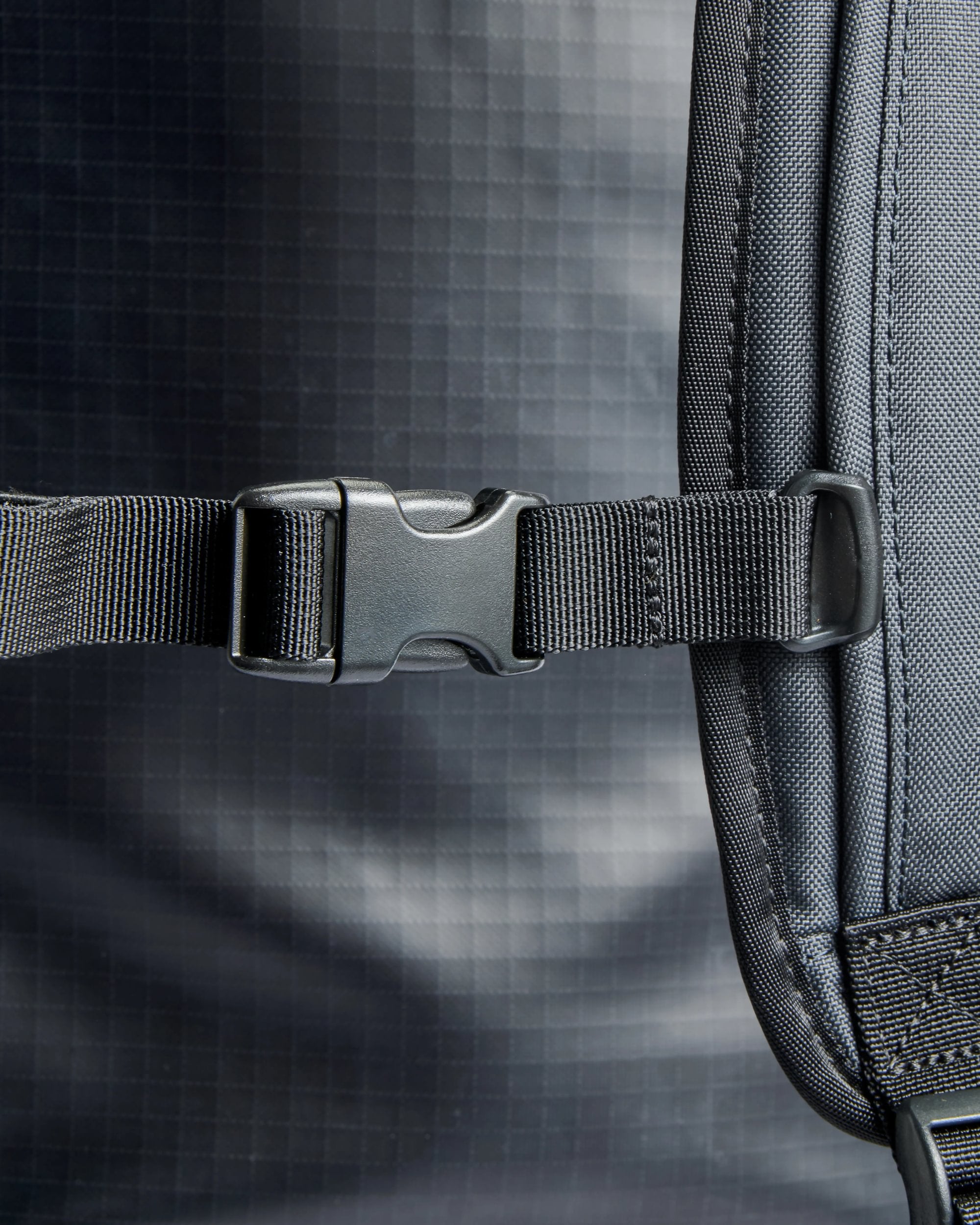 Roamer Recycled 80L Duffel Bag - Phantom Black - Flatlay