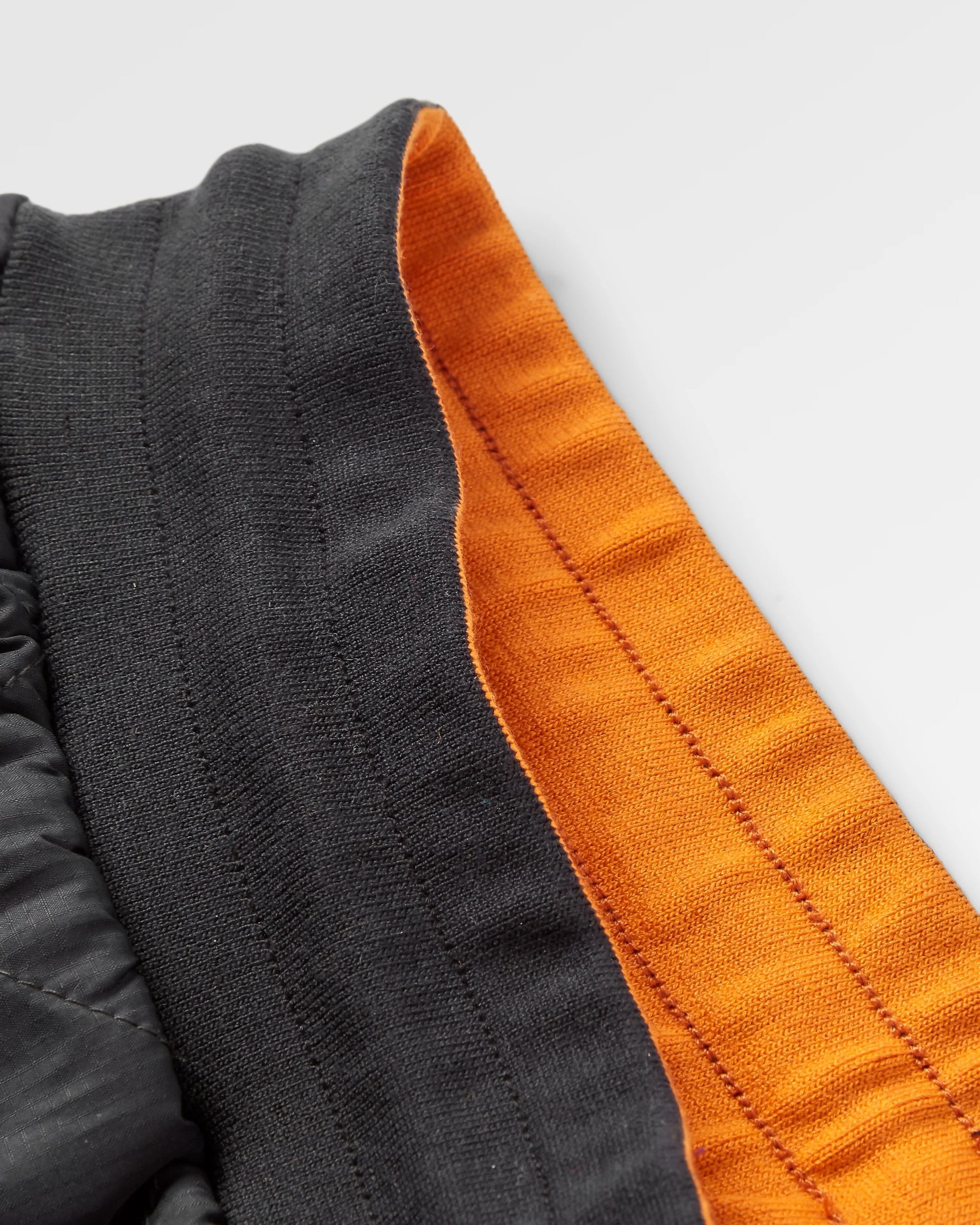 Homewood Recycled Quilted Jogger - Black - Flatlay