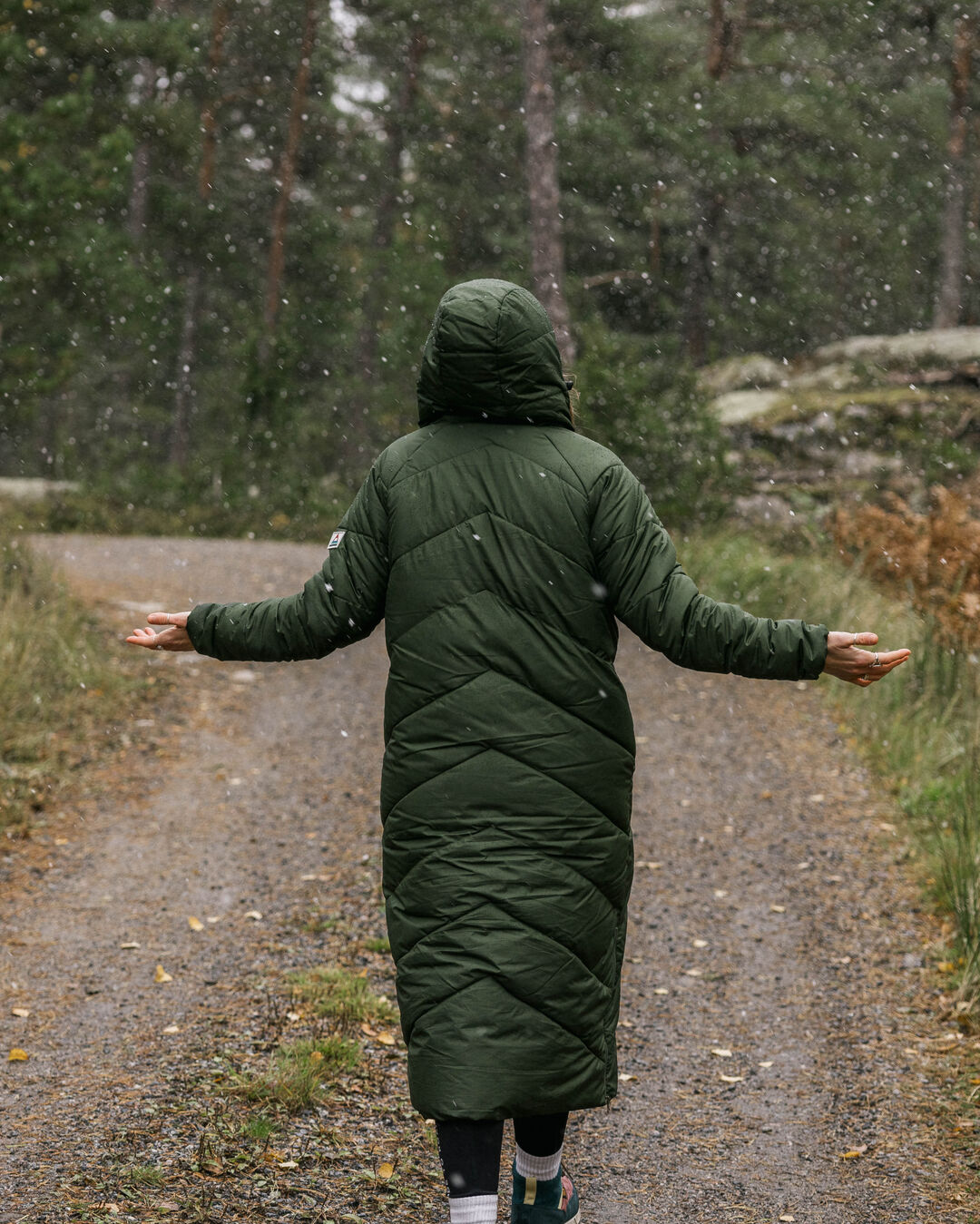 Tasman Recycled 2.0 Long Insulated Jacket - Fir Tree