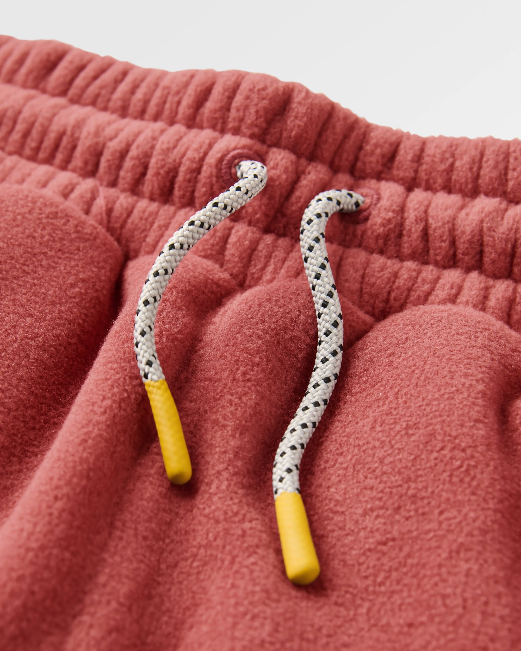 Woodland Polartec® Fleece Jogger - Redwood - Flatlay