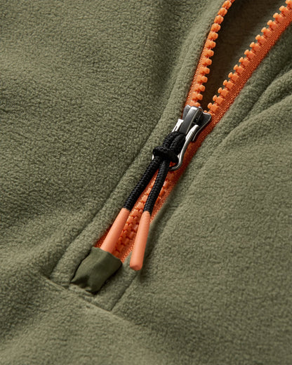 Switchback Recycled Micro Polartec® Fleece - Khaki