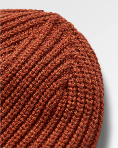 Beechwood Fleece Lined Recycled Beanie - Baked Clay