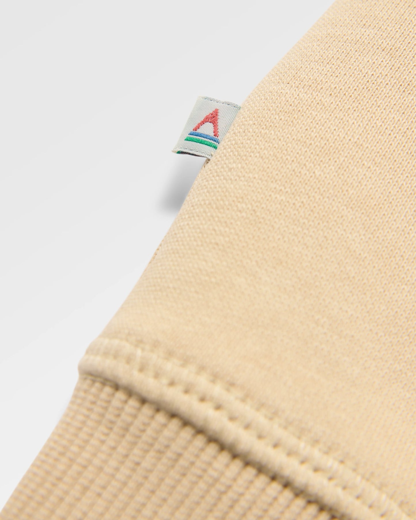 Odyssey Organic Cotton Hoodie - Stone - Flatlay