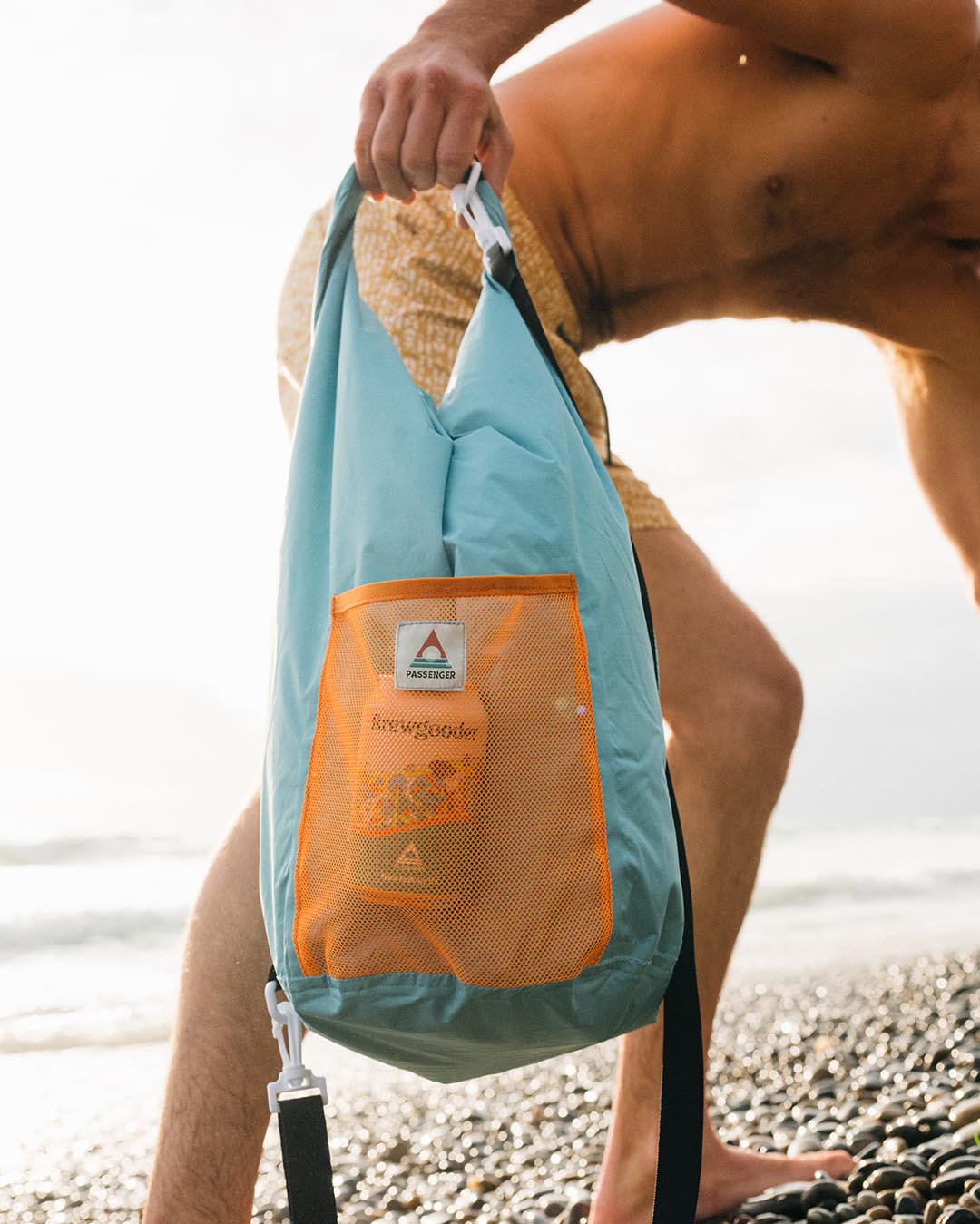 Male_Raft Recycled 30L Dry Bag - Porcelain