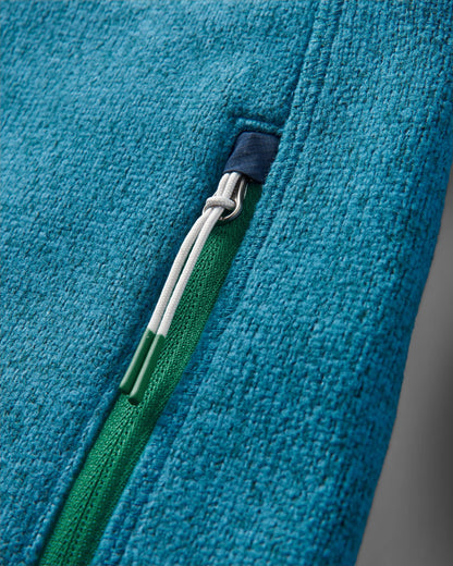 Backroads Recycled Polartec® Fleece - Blue Steel Marl