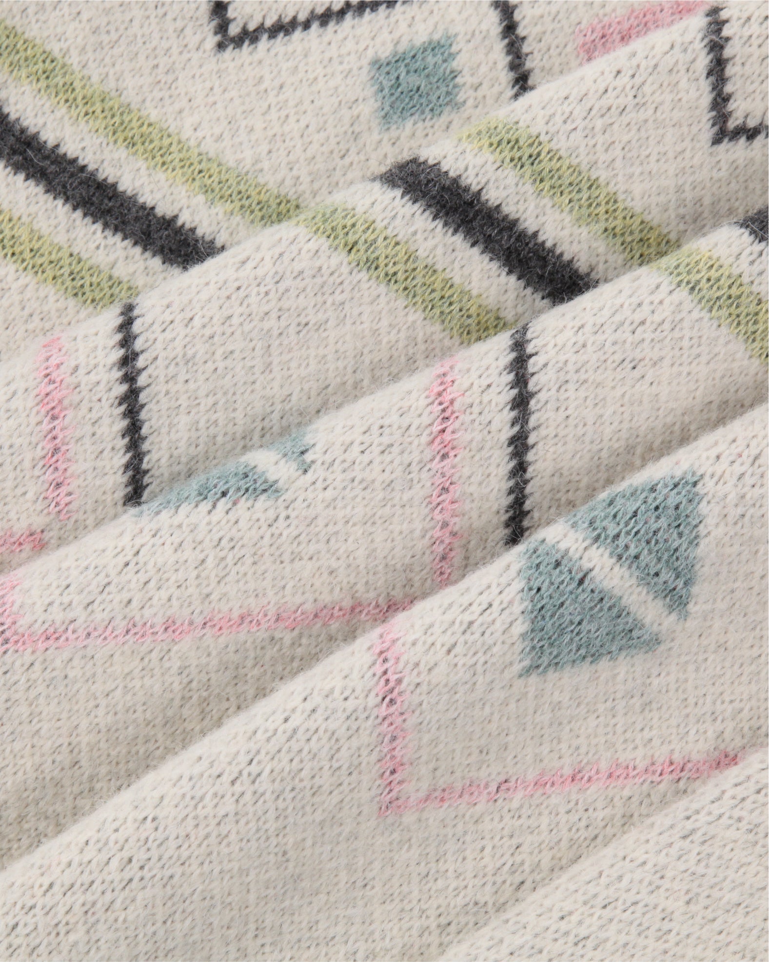 Leif Recycled Yarn Cardigan - Off White