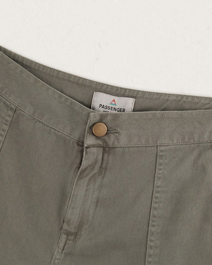 Ziggy Organic Cotton Short - Dusty Olive