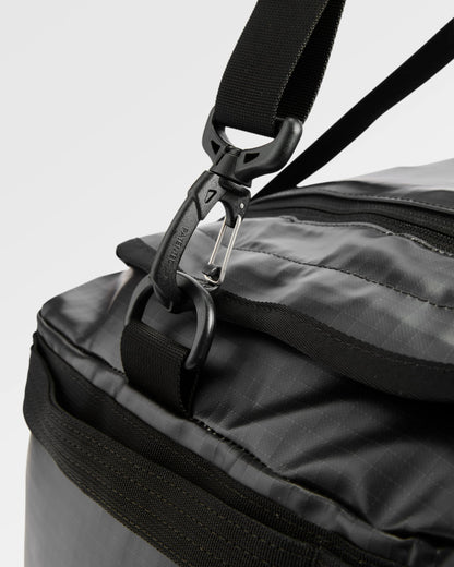 Roamer Recycled 40L Duffel Bag - Phantom Black - Flatlay