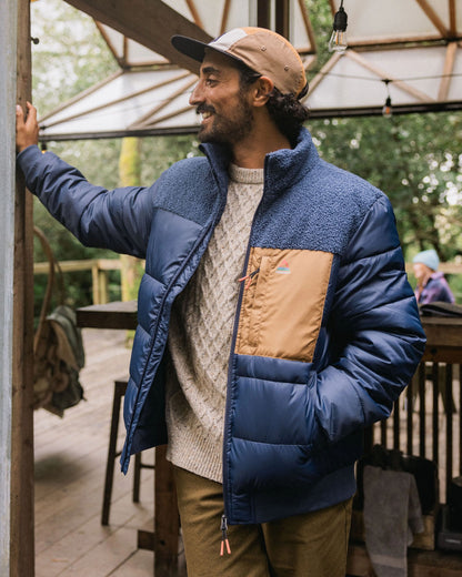 Journey Recycled Insulated Jacket - Rich Navy/Dark Denim - Lifestyle