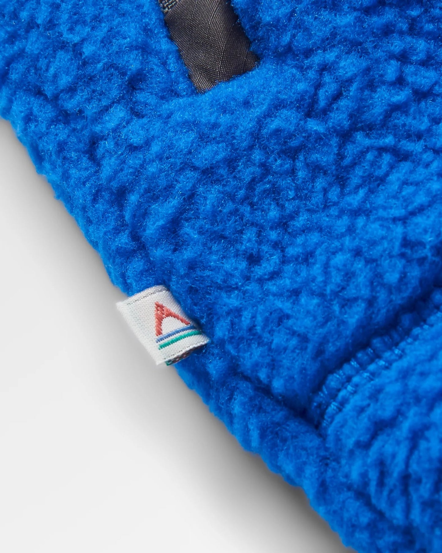 Offgrid 1/2 Zip Recycled Sherpa Fleece - Azure Blue