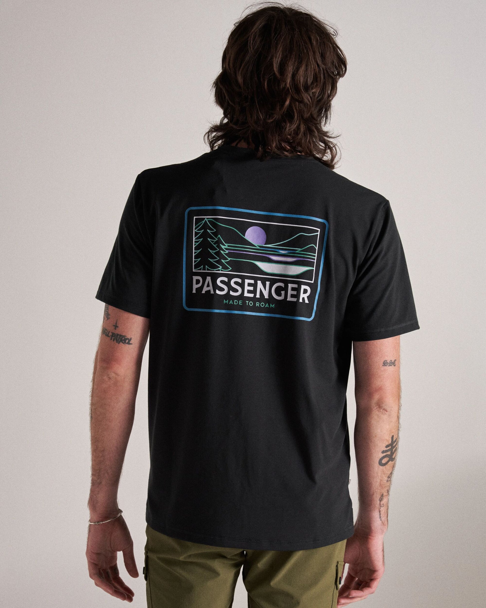 Roamer Men's Drirelease® Active T-Shirt - Black - Studio Model
