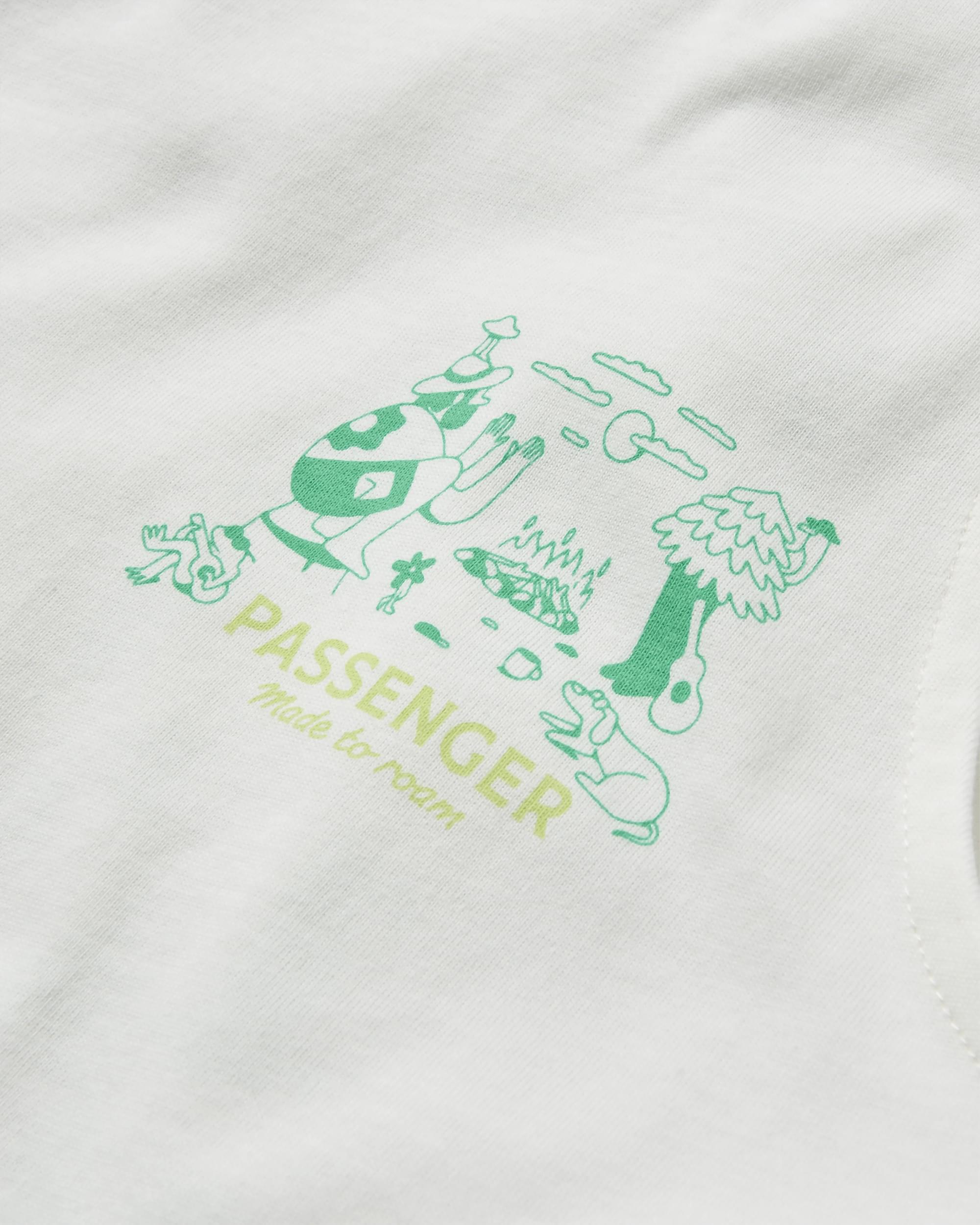 Better Outside Organic Cotton Vest - Marshmallow - Flatlay