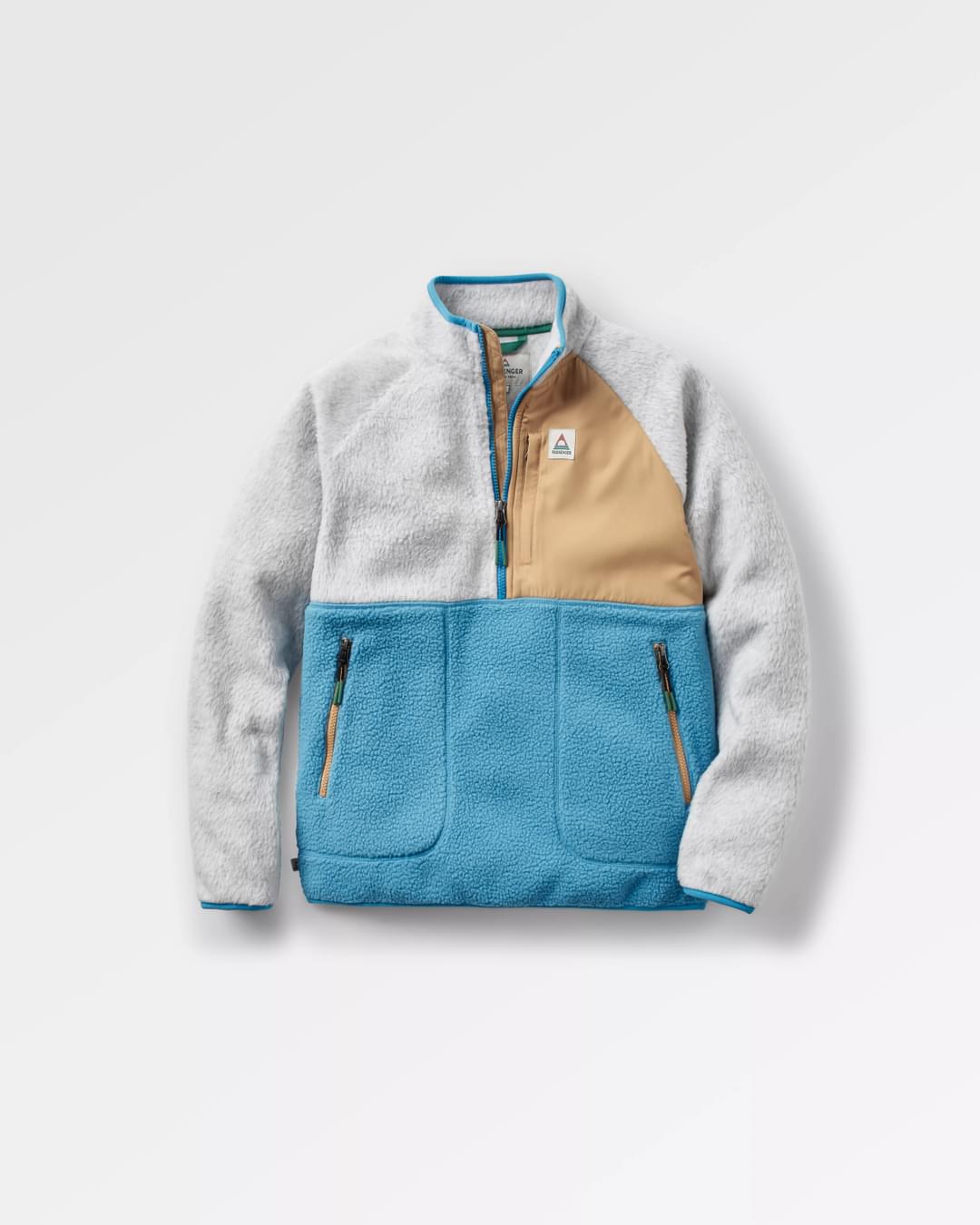 Home 2.0 Recycled Sherpa Fleece - Atlantic Blue