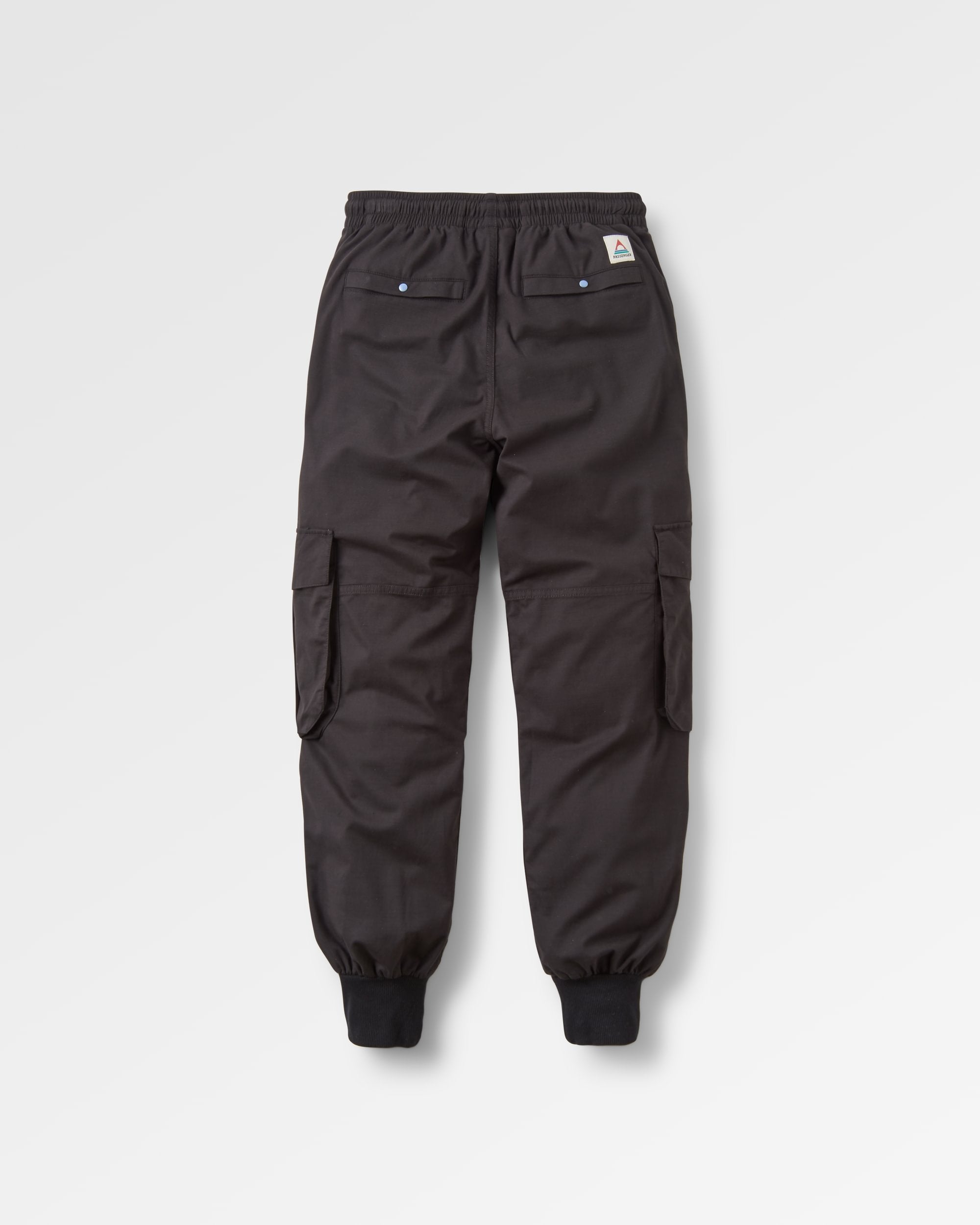 Hydrilla Organic Cotton Trouser - Black - Flatlay