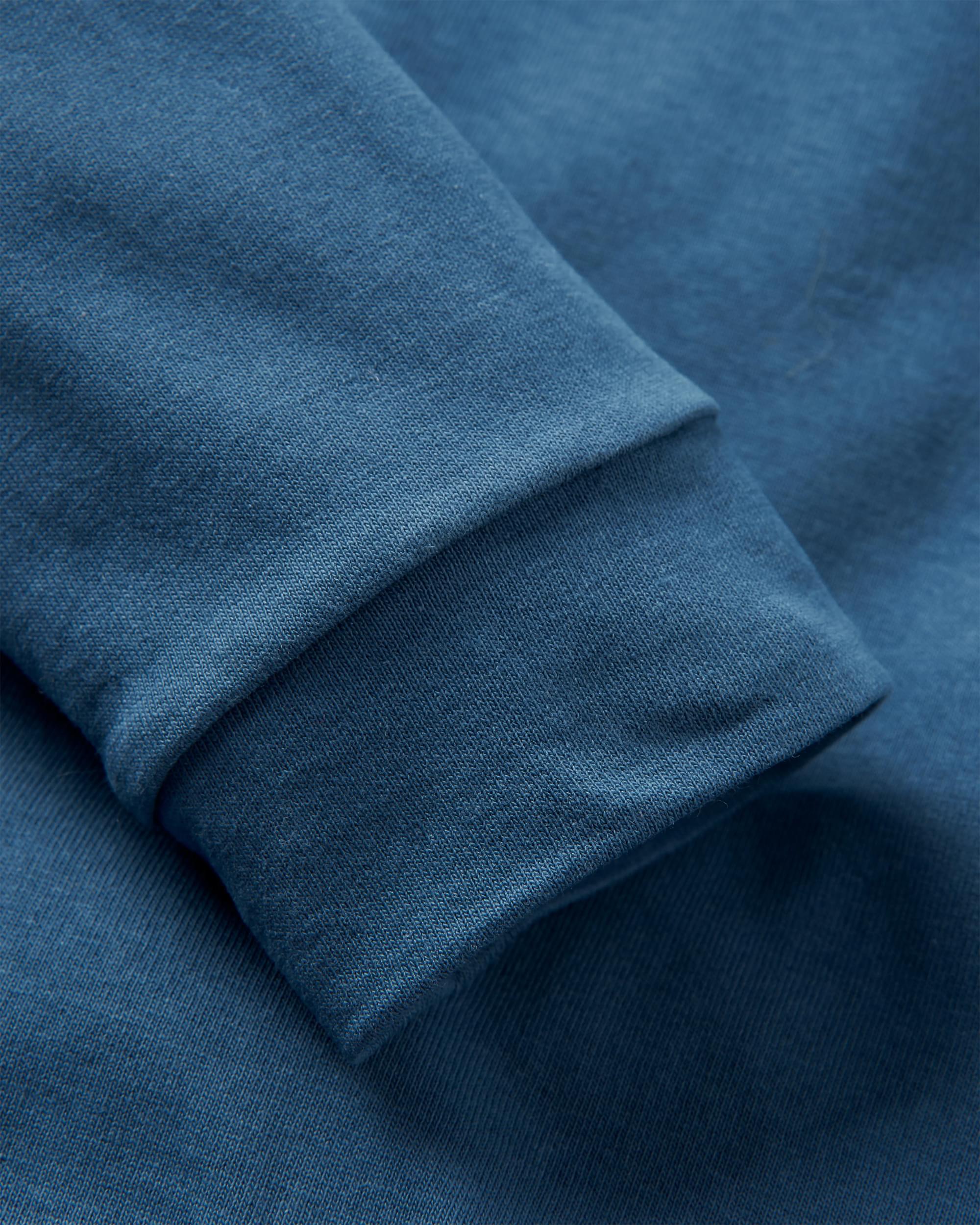 Wander LS T-Shirt - Dark Denim - Flatlay