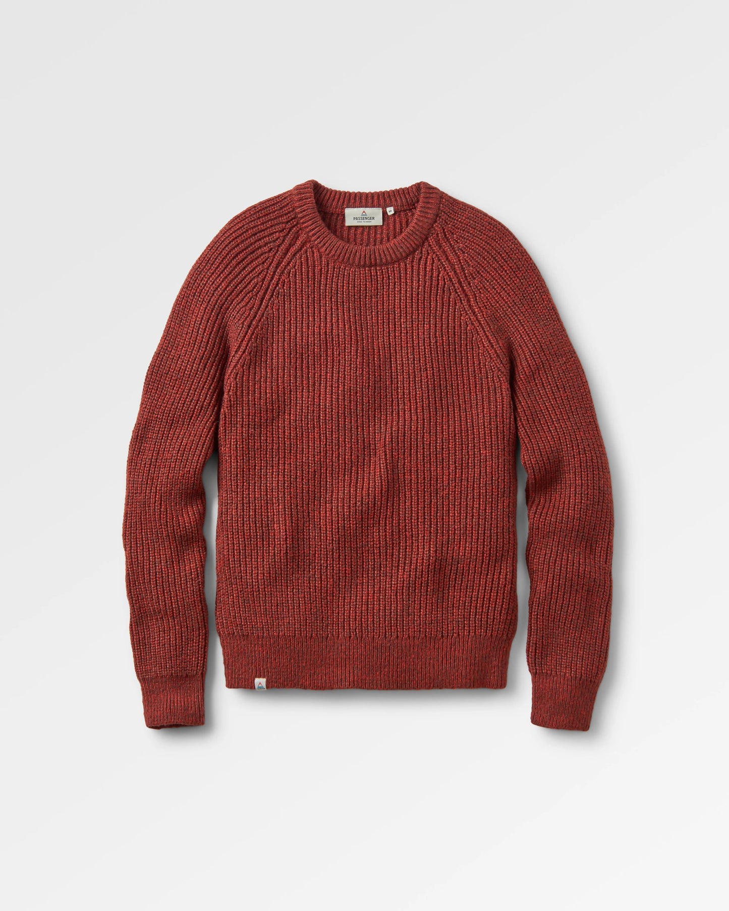 Fog Recycled Knitted Jumper - Red Ochre