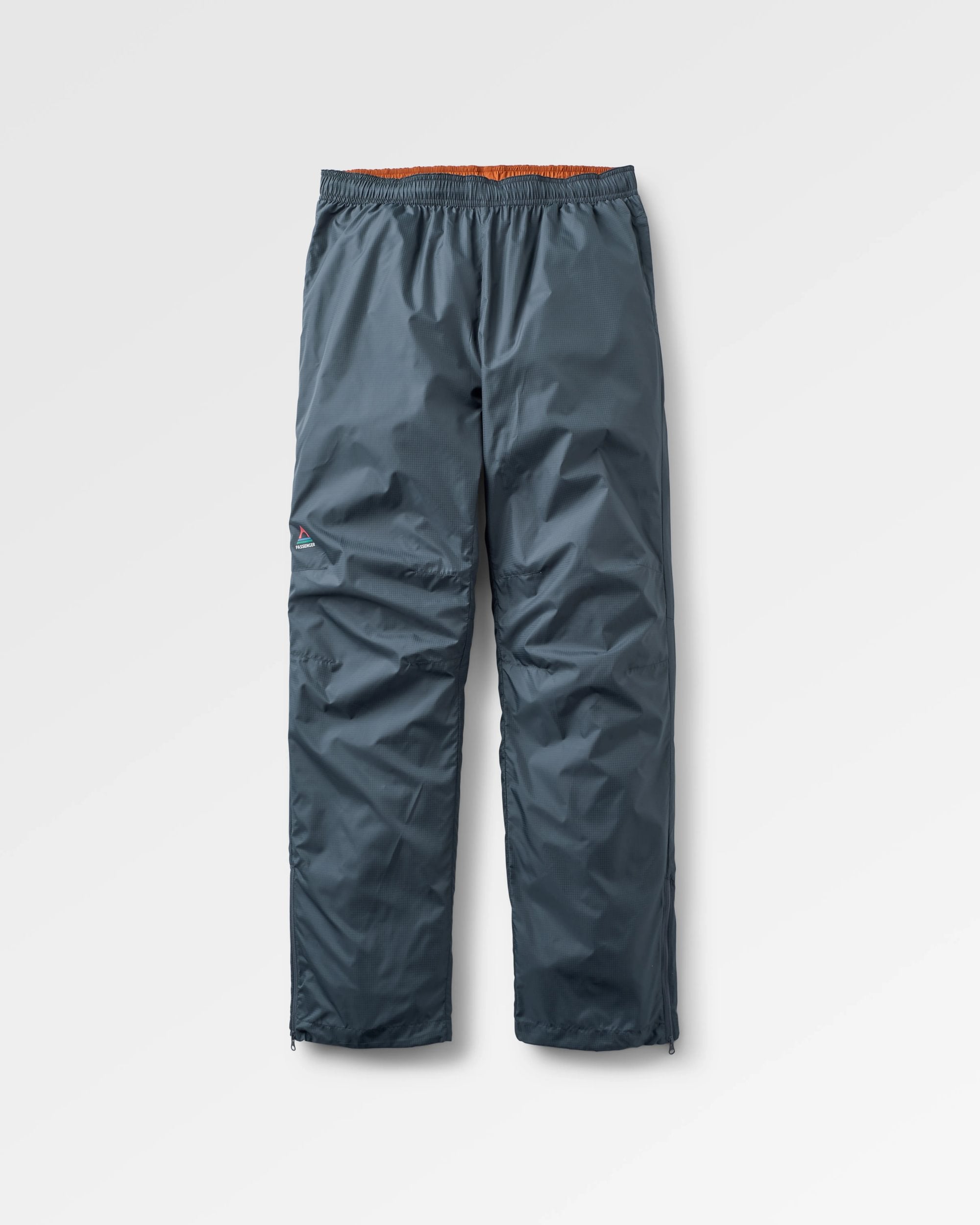 Gusto Recycled Windshell Trouser - Charcoal - Flatlay