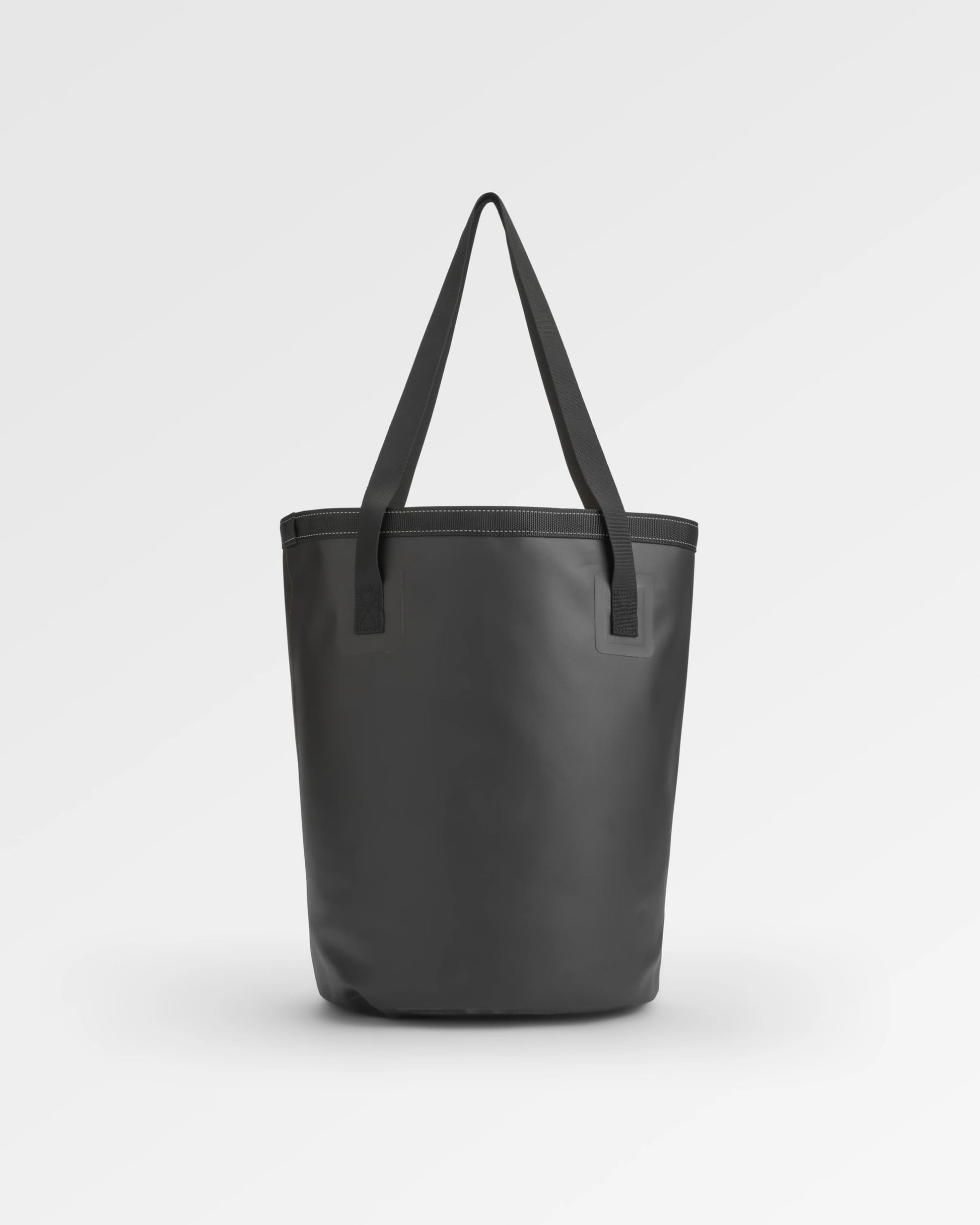 Tide Recycled 30L Bucket Bag - Black - Flatlay