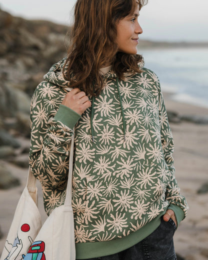 Arame Organic Cotton Hoodie - Seaweed Pistachio