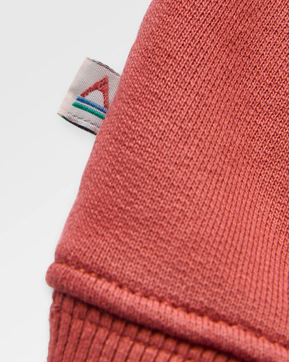 Escapism Sweatshirt - Redwood - Flatlay