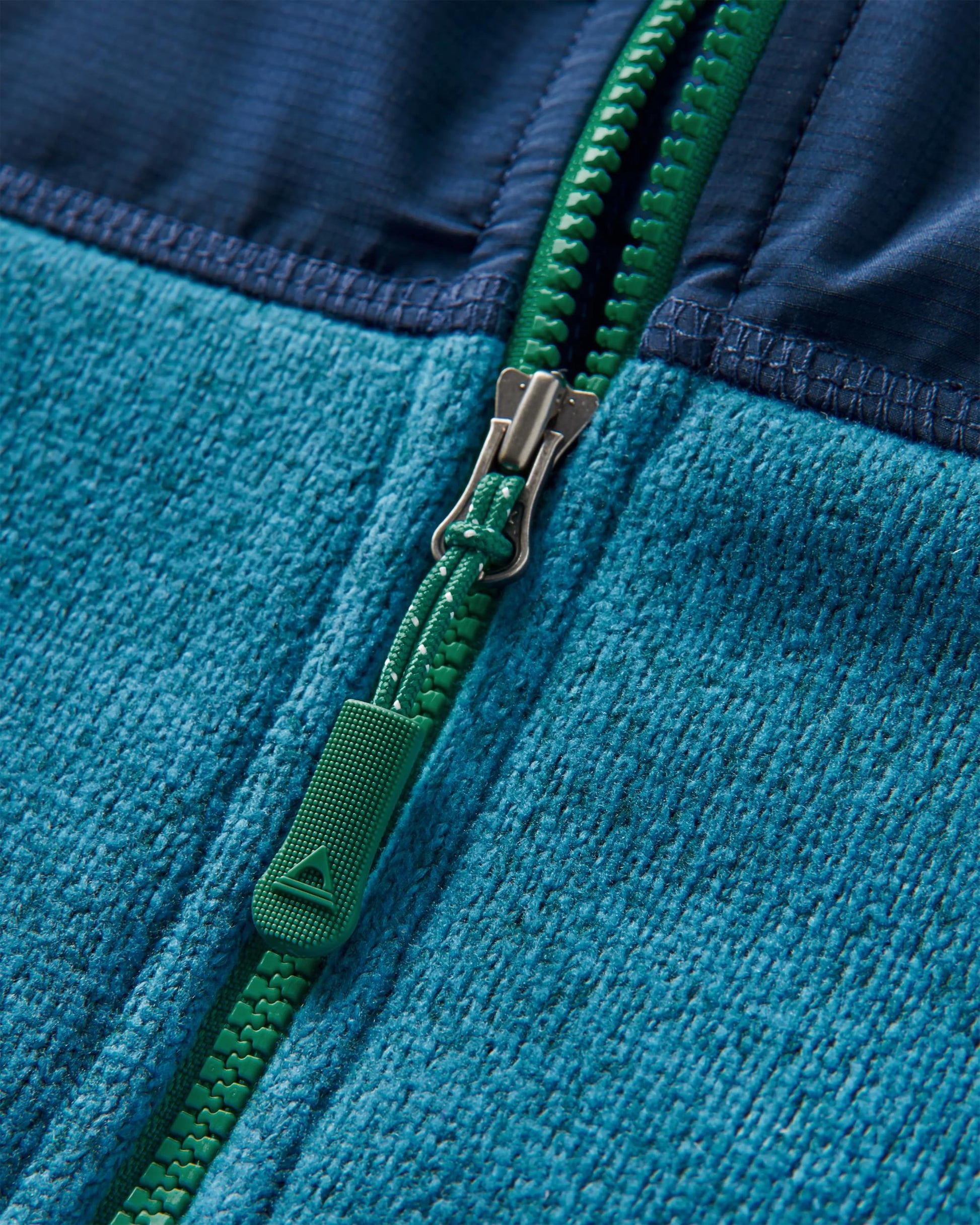 Backroads Recycled Polartec® Fleece - Blue Steel Marl