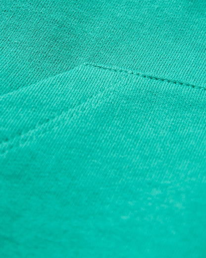 Riser Organic Cotton Hoodie - Greenlake - Flatlay