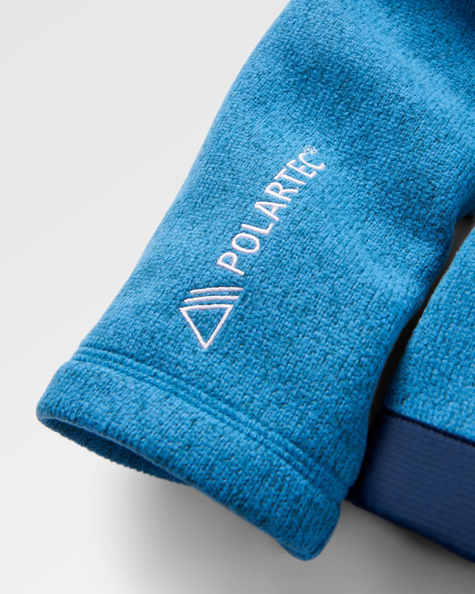 Wilder Recycled Polartec® Fleece - Blue Steel Marl