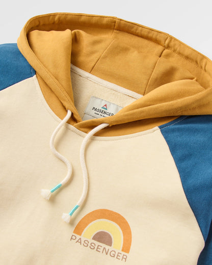 Riser Organic Cotton Hoodie - Birch - Flatlay