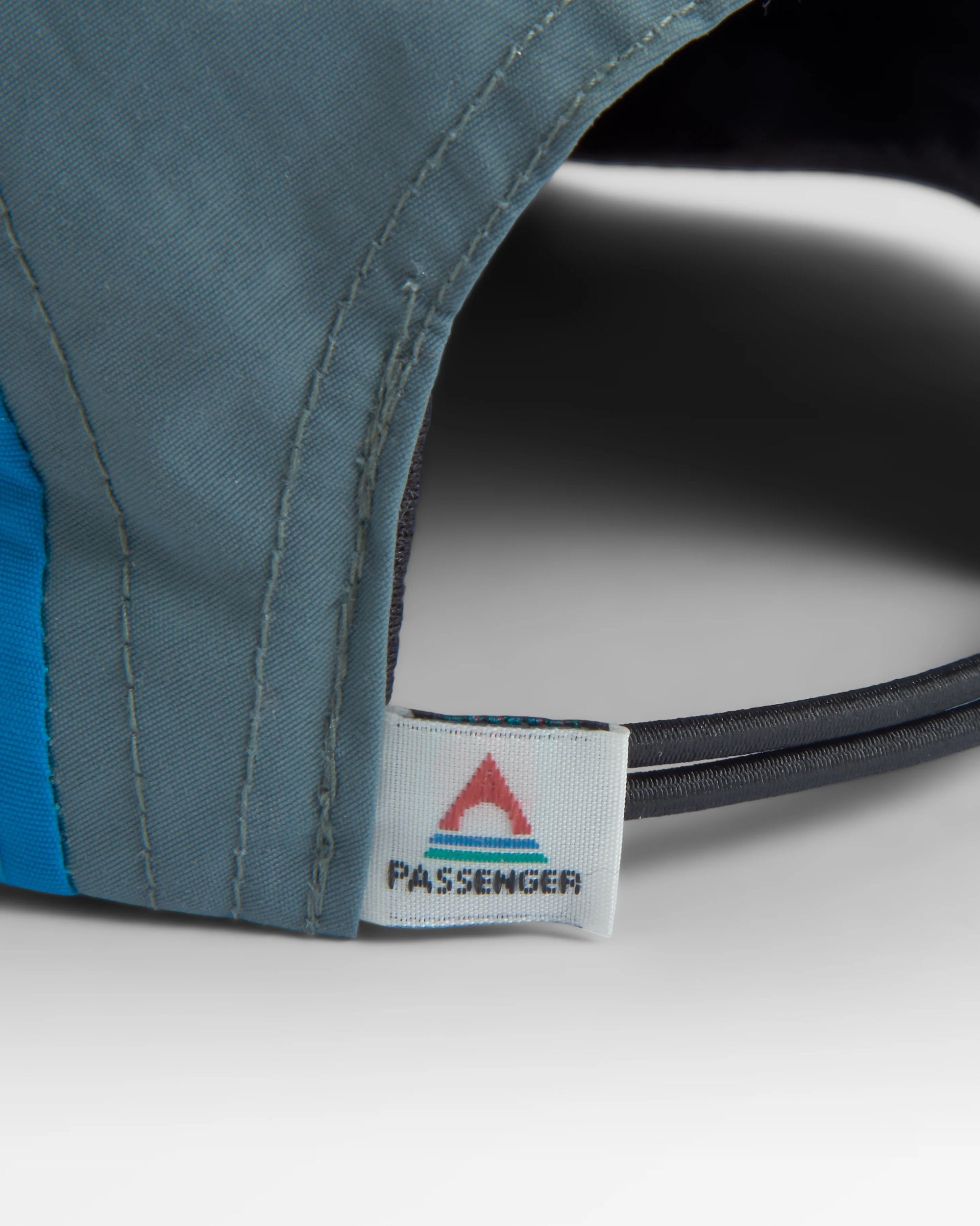 Emerge 5 Panel Trail Cap - Bluejay Multi - Flatlay